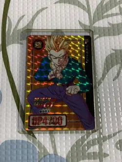 Dragon Ball GT Carddass Son Goten Card with Coin Case Used - Image 1