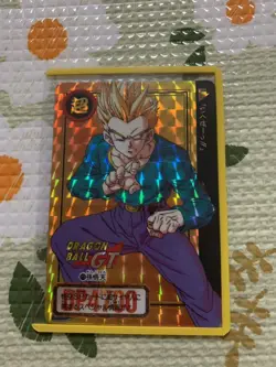 Dragon Ball GT Carddass Goten Card with Coin Case Used - Image 1