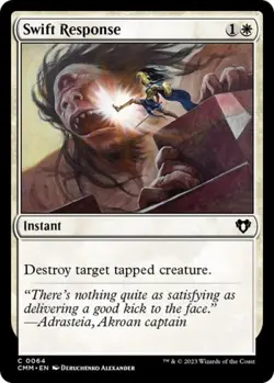 Swift Response - Near Mint MTG Commander Masters - Image 1