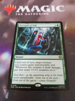 Mtg. Strength of Will. Marvel's Spider-Man. Pack Fresh - Image 1