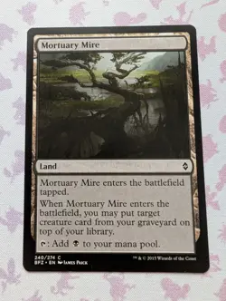 Mortuary Mire Battle For Zendikar #240 BFZ MTG Magic - Image 1