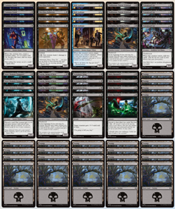 MTG Spider-Man Black Standard Casual Deck 60 Cards Magic Marvel Spiderman SPM - Image 1