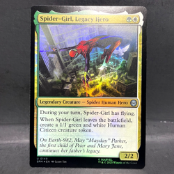 2025 MTG MARVEL'S SPIDER-MAN SPIDER-GIRL LEGACY HERO 0149 FOIL (UNCOMMON) - Image 1