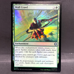 2025 MTG MARVEL'S SPIDER-MAN WALL CRAWL 0121 FOIL (UNCOMMON) - Image 1