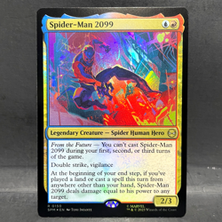 2025 MTG MARVEL'S SPIDER-MAN 2099 0150 FOIL (RARE) - Image 1