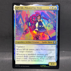 2025 MTG MARVEL'S SPIDER-MAN SP DR PILOTED BY PENI 0147 FOIL (UNCOMMON) - Image 1