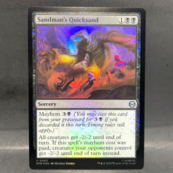 2025 MTG MARVEL'S SPIDER-MAN SANDMAN'S QUICKSAND 0063 FOIL (UNCOMMON) - Image 1