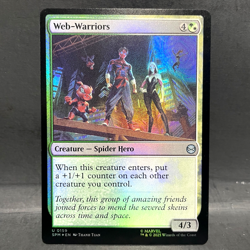 2025 MTG MARVEL'S SPIDER-MAN WEB-WARRIORS 0159 FOIL (UNCOMMON) - Image 1