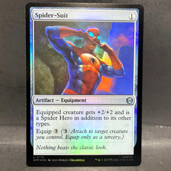 2025 MTG MARVEL'S SPIDER-MAN SPIDER-SUIT 0176 FOIL (UNCOMMON) - Image 1