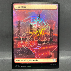 2025 MTG MARVEL'S SPIDER-MAN MOUNTAIN 0192 FOIL (LAND) - Image 1