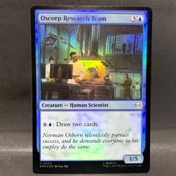 2025 MTG MARVEL'S SPIDER-MAN OSCORP RESEARCH TEAM 0040 FOIL (COMMON) - Image 1