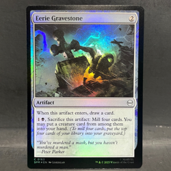 2025 MTG MARVEL'S SPIDER-MAN EERIE GRAVESTONE 0163 FOIL (COMMON) - Image 1