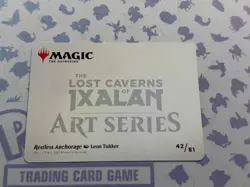 MTG - Restless Anchorage - 42/81 - Art Series - Image 2