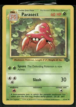 Pokemon Jungle #41/64 Parasect Uncommon - Image 1