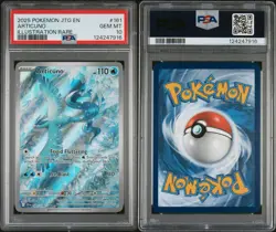 2025 POKEMON JTG EN-JOURNEY TOGETHER #161/159 ARTICUNO IR PSA 10 - Image 3