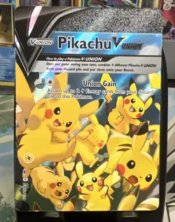 Pokemon Pikachu V-Union Complete Set Near Mint SWSH139 SWSH140 SWSH141 SWSH142 - Image 2