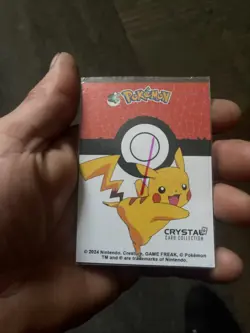 2025 POKEMON STAINED GLASS Crystal Card #006 CHARIZARD Kanto Peru Foil - Image 2