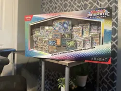 Pokemon Prismatic Evolutions Lucario EX & Tyranitar Ex - Image 1