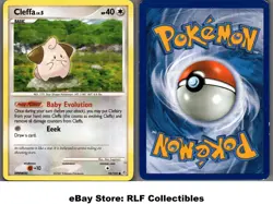 2007 Pokemon, Diamond & Pearl, #78/130 Cleffa, Common - Image 1