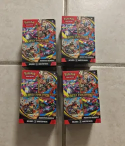 Pokemon TCG Mega Evolution Booster Bundle New Sealed (6 Packs) - Image 1