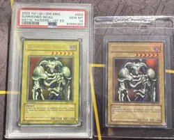 Yugioh PSA 10 Summoned Skull 1st Edition 2002 Metal Raiders MRD-003 FADED Error! - Image 3