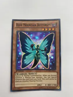 Blue Mountain Butterspy - NUMH-EN012 - Super Rare - 1st Edition - YuGiOh - Image 1