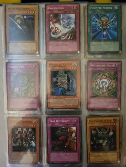 First Edition Yugioh 68 Card Set with Rule Book and Play Zone LP Rares! - Image 4