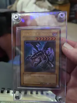 Red Eyes Black Dragon SDJ-001 Ultra Rare 1st Edition Yugioh NM - Image 1