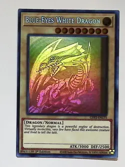 Blue-Eyes White-Dragon - GFP2-EN175 - Ghost Rare - 1st Edition Yugioh #AA11 - Image 1