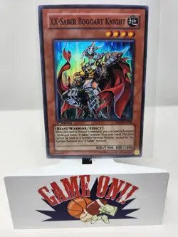 YuGiOh XX-Saber Boggart Knight TSHD-EN000 1st Edition Super Rare NM - Image 1