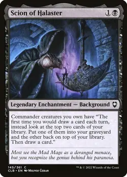 (3x FOIL) SCION OF HALASTER - CL: Baldur's Gate - MTG Magic the Gathering Card - Image 1