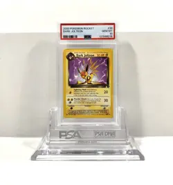 JOLTEON 38/82 1999 TEAM ROCKET POKEMON CARD - POP 56 PSA 10 GEM MINT 💎 ⚡⚡⚡ - Image 1