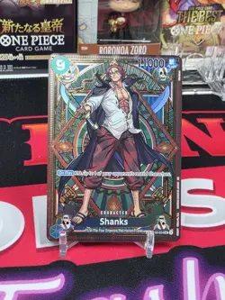 Shanks (SP) ST16-004 One Piece: A Fist Of Divine Speed OP11 Rare Foil SP Card - Image 1
