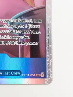Sanji OP11-051 SR A Fist of Divine Speed ONE PIECE Card Game English - Image 5