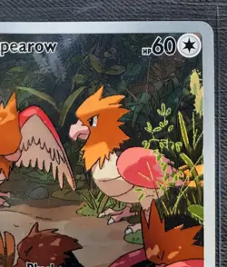 Pokemon Spearow 151/132 NM Illustration Rare + 100 Card Lot W/ EX Holo! - Image 3