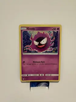 Pokemon card - Gastly Holo - McDonalds Promo 7/12 - LP - Image 1