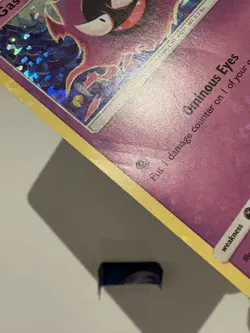 Pokemon card - Gastly Holo - McDonalds Promo 7/12 - LP - Image 5