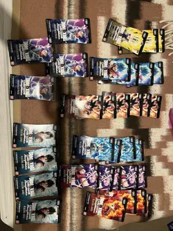 Dragon Ball Super Card Game; Fusion World packs (Brand New) 34 Count. FB01, FB02 - Image 1