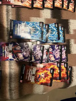 Dragon Ball Super Card Game; Fusion World packs (Brand New) 34 Count. FB01, FB02 - Image 4