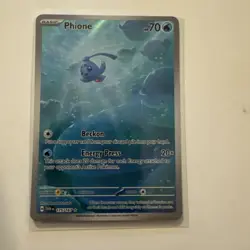 Pokemon Card TCG - Phione 175/167 Illustration Rare Twilight Masquerade NM - Image 1