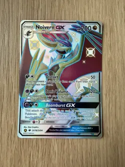 Pokemon TCG Noivern GX Full Art Holo Card SV78/SV94 Hidden Fates Ultra Rare - Image 1