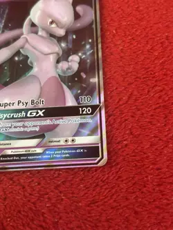 Mewtwo GX 31/68 Hidden Fates Holo Pokemon Card Near Mint - Image 4