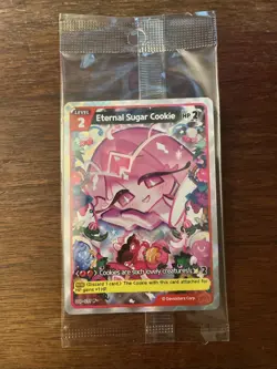 Cookie Run Braverse Eternal Sugar Cookie PROMO Card P-077 ENGLISH SEALED - Image 1