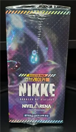 Goddess Of Victory NIKKE NIVEL ARENA Unbreakable Card Booster BoxBT03 Korean Ver - Image 5