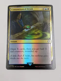 Contaminated Drink - PIP 0099 - MTG Magic the Gathering Fallout Foil - Image 1