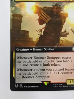 Boomer Scrapper - PIP 0408 - MTG Magic the Gathering Fallout Extended Art - Image 4