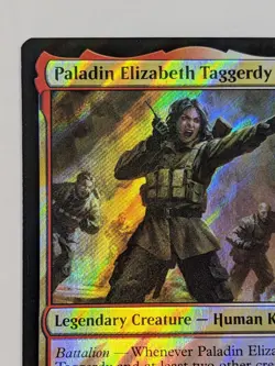 Paladin Elizabeth Taggerdy - PIP 0642 MTG Magic the Gathering Fallout Foil Surge - Image 2