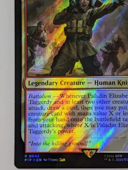 Paladin Elizabeth Taggerdy - PIP 0642 MTG Magic the Gathering Fallout Foil Surge - Image 4