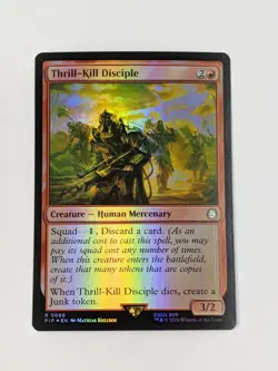 Thrill-Kill Disciple - PIP 0068 - MTG Magic the Gathering Fallout Foil - Image 1