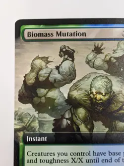 Biomass Mutation - PIP 0475 - MTG Magic the Gathering Fallout Extended Art - Image 2